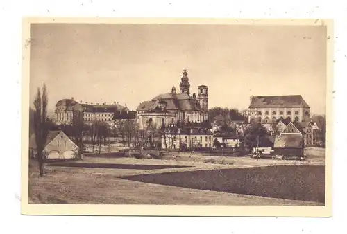 NIEDER - SCHLESIEN - GRÜSSAU / KRZESZOW, Abtei, Josefs- und Marienkirche, Nordostseite