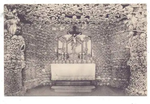 NIEDER - SCHLESIEN - BAD KUDOWA-TSCHERBENEY / KUDOWA ZDROJ, Schädelkapelle