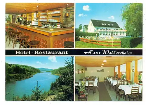 5067 KÜRTEN - EISENKAUL, Hotel Restaurant Haus Wollersheim, Klapp-Karte