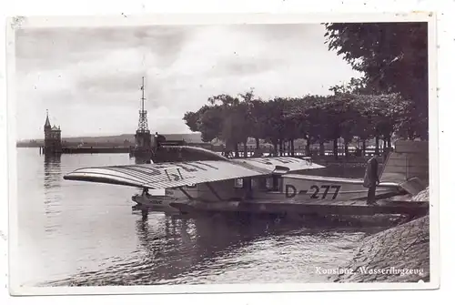 WASSERFLUGZEUG Dornier-Wasserflugzeug D-277 Konstanz