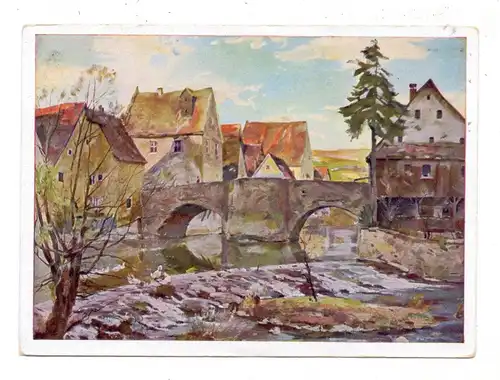 KÜNSTLER / ARTIST - ERICH MARTIN MÜLLER, "Aus Schwaben", HDK, Haus der Deutschen Kunst, # 172