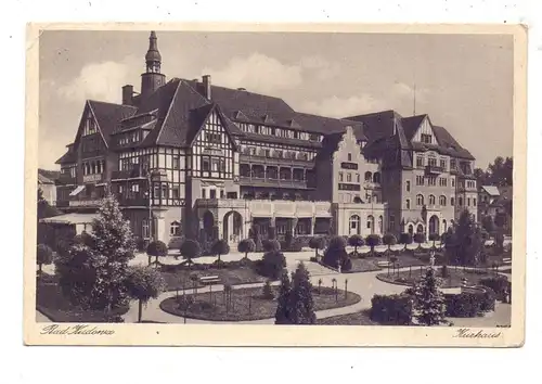 NIEDER - SCHLESIEN - BAD KUDOWA / KUDOWA ZDROJ, Kurhaus, 1937