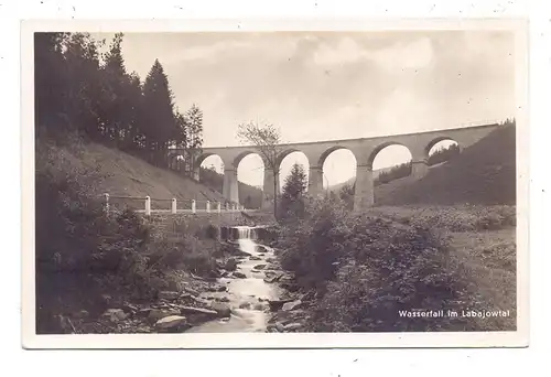 OBER-SCHLESIEN - WEICHSEL / WISLA, Wasserfall Labajowtal