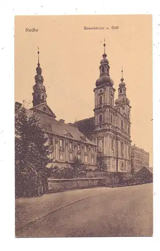 OBER-SCHLESIEN - NEISSE / NYSA, Kreuzkirche und Stift