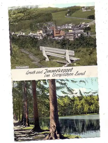 5063 OVERATH - IMMEKEPPEL, Freudenthal, Teilansicht, kl. Druckstelle