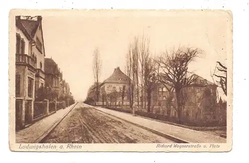 6700 LUDWIGSHAFEN, Richard Wagnerstrasse und Platz