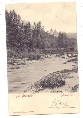 5483 BAD NEUENAHR - AHRWEILER, Johannisberg, 1904, Verlag Stengel