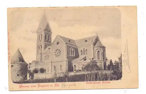 5450 NEUWIED - ENGERS, Katholische Kirche, 1902