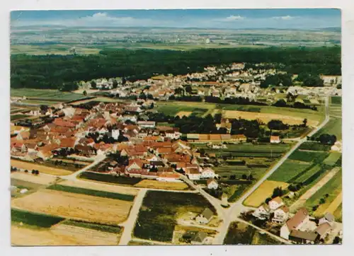 8721 SCHWEBHEIM bei Schweinfurt, Luftaufnahme