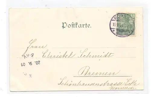 5340 BAD HONNEF, Ortsansicht, 1901