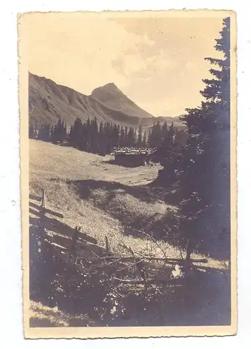 CH 3715 ADELBODEN - LENK BE, Am Hahnenmoospass, Regenbolshorn, 1917