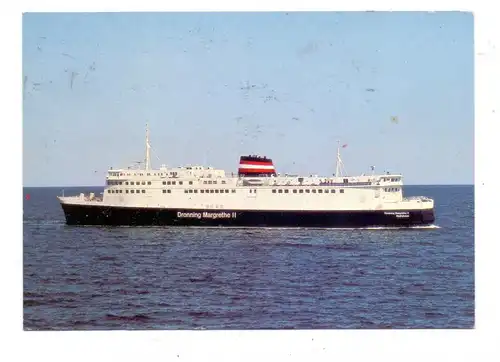 FÄHREN / Ferries, M / F Dronning Margarethe, Schiffspost, Paqueboot