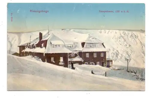 NIEDERSCHLESIEN - KRUMMHÜBEL / KARPACZ, Hampelbaude, 1915