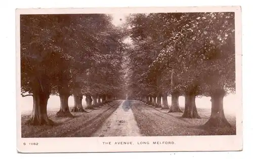 UK - ENGLAND - SUFFOLK - LONG MELFORD, The Avenue, 1920