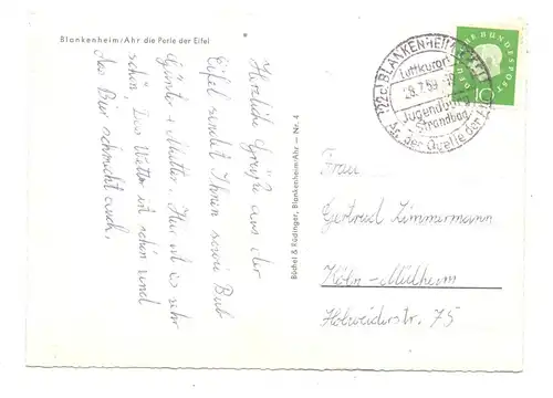 5378 BLANKENHEIM, Ortsansicht 1959