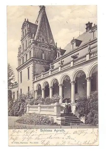 5603 WÜLFRATH - APRATH, Schloss Aprath, 1903, Druckstelle