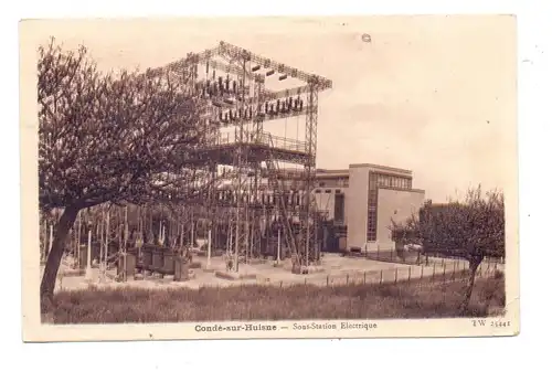 F 61110 CONDE SUR HUISNE, Sous-Station Electrique