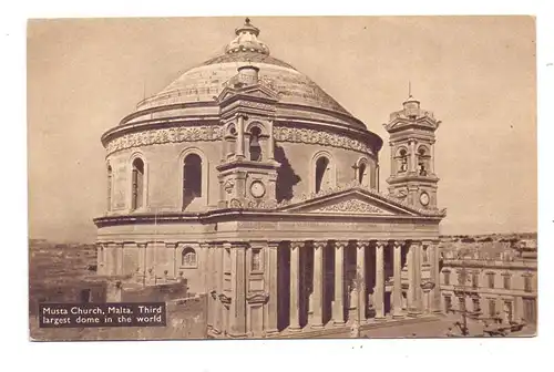 MALTA - MOSTA / MUSTA, Church, 1958