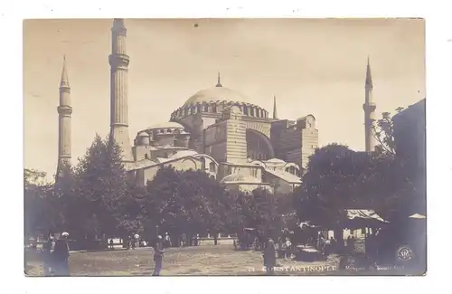 TÜRKIYE - CONSTANTINOPLE, Mosquee de Saninte Sophie, photo pc