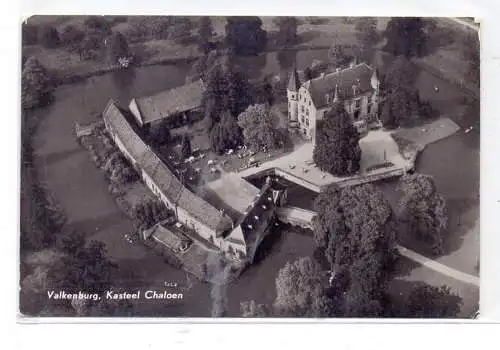 LIMBURG - VALKENBURG, Kasteel Chaloen, Luchtopname