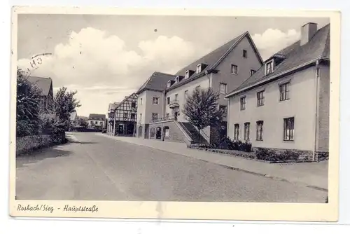 5227 WINDECK - ROSBACH, Hauptstrasse, 1955