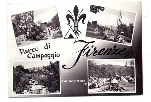 I 50100 FIRENZE / Florenz, Parco di Campeggio, 1957