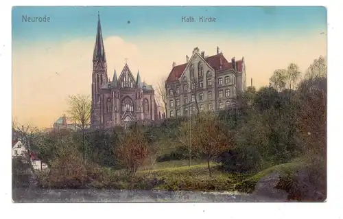 NIEDER-SCHLESIEN - NEURODE / NOWA RUDA, Kath. Kirche, 1939