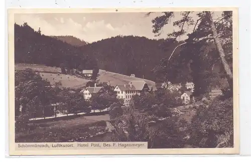 7292 BAIERSBRONN - SCHÖNMÜNZACH, Hotel Post