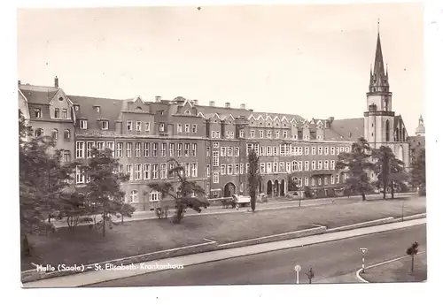 0-4000 HALLE / Saale, St. Elisabeth Krankenhaus, 1964