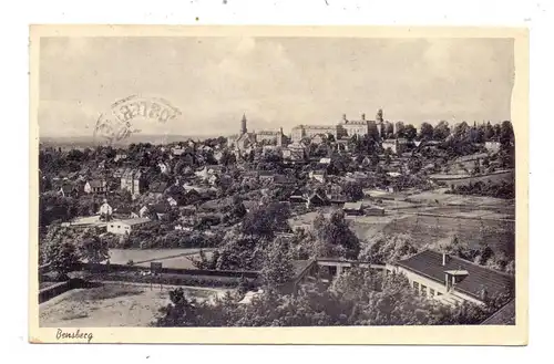 5060 BERGISCH GLADBACH - BENSBERG, Gesamtansicht 1949, Belg. Militärpost