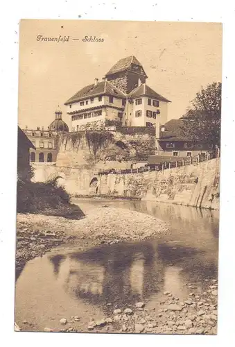 CH 8500 FRAUENFELD TG, Schloß, Bahnpost / Ambulant, Zug 408, 1913