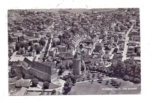 CH 2900 PORRENTRUY / PRUNTRUT, Vue airienne / Luftaufnahme, 1963