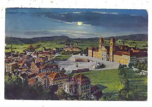 CH 8840 EINSIEDELN SZ, Kloster und Umgebung, 1933, Mondscheinkarte
