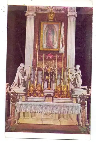 MEXICO CITY, Basilica de Guadelupe, Altar Mayor con la Imagen Original