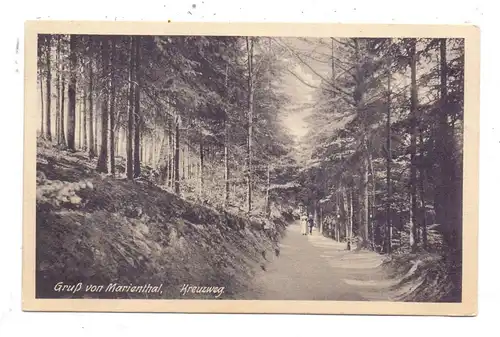 5249 HAMM - SEELBACH, Gruß vom Marienthal, Kreuzweg, 1915
