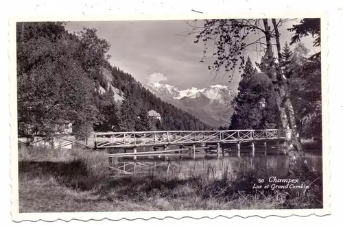CH 1937 ORSIERES - CHAMPEX VS, Lac & Grand Combin