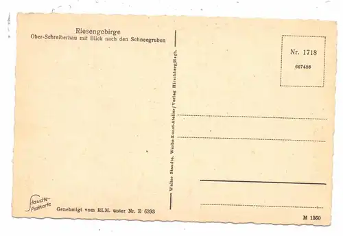 NIEDER-SCHLESIEN - OBER-SCHREIBERHAU / SZKLARSKA POREBA, Mariental