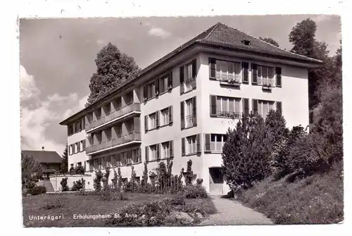 CH 6314 UNTERÄGERI ZG, Erholungsheim St. Anna, 1957