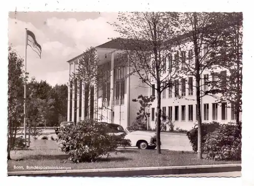 5300 BONN - GRONAU, Bundespostministerium, heute Bundesrechnungshof, Oldtimer