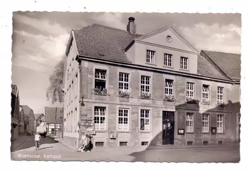 4550 BRAMSCHE, Rathaus, 1954, niederl Feldpost