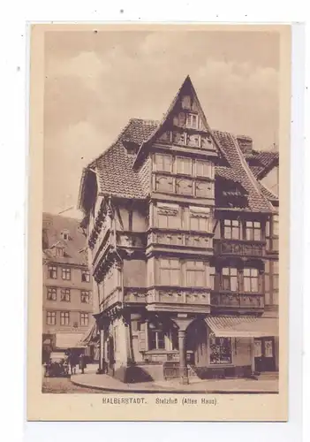 0-3600 HALBERSTADT, Haus mit Stelzfuss
