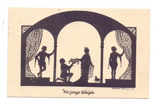 SCHATTENBILD - "Die junge Königin"; Elisabeth Forck