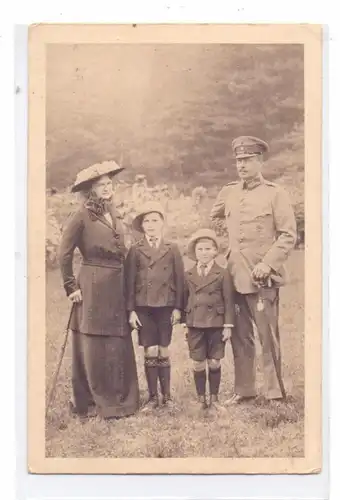 MONARCHIE - DEUTSCHLAND, Grossherzog Ernst-Ludwig von Hessen-Darmstadt und Familie, 1915