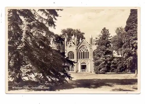 0-4407 ORANIENBAUM - WÖRLITZ, Gotisches Haus