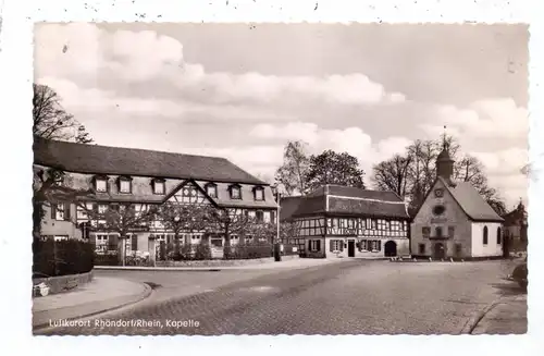 5340 BAD HONNEF - RHÖNDORF, Kapelle und Umgebung