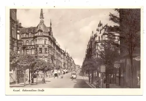 3500 KASSEL, Hohenzollern Strasse, Strassenbahn