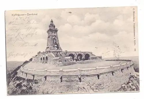 0-4712 KYFFHÄUSER, Denkmal, 1904