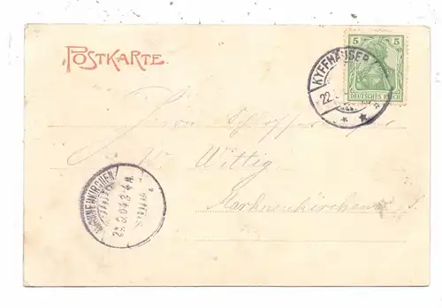 0-4712 KYFFHÄUSER, Denkmal, 1904