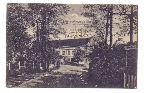 0-3272 MÖCKERN - DÖRNITZ, Truppen Übungsplatz Altengrabow, Kommandantur, 1923