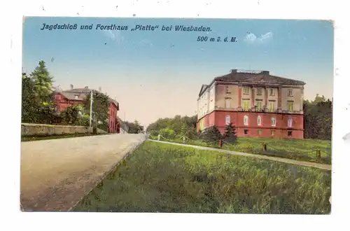 6200 WIESBADEN, Jagdschloss und Forsthaus Platte